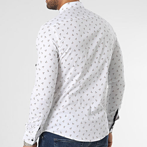 Chemise Manches Longues Blanc