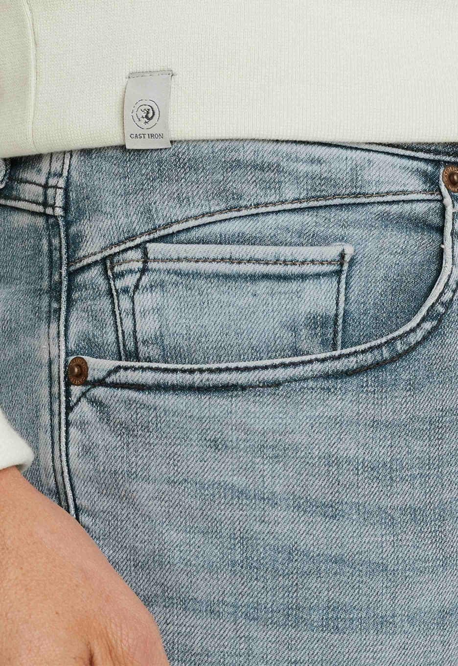 Cast Iron Shiftback Tapered Fit Jeans