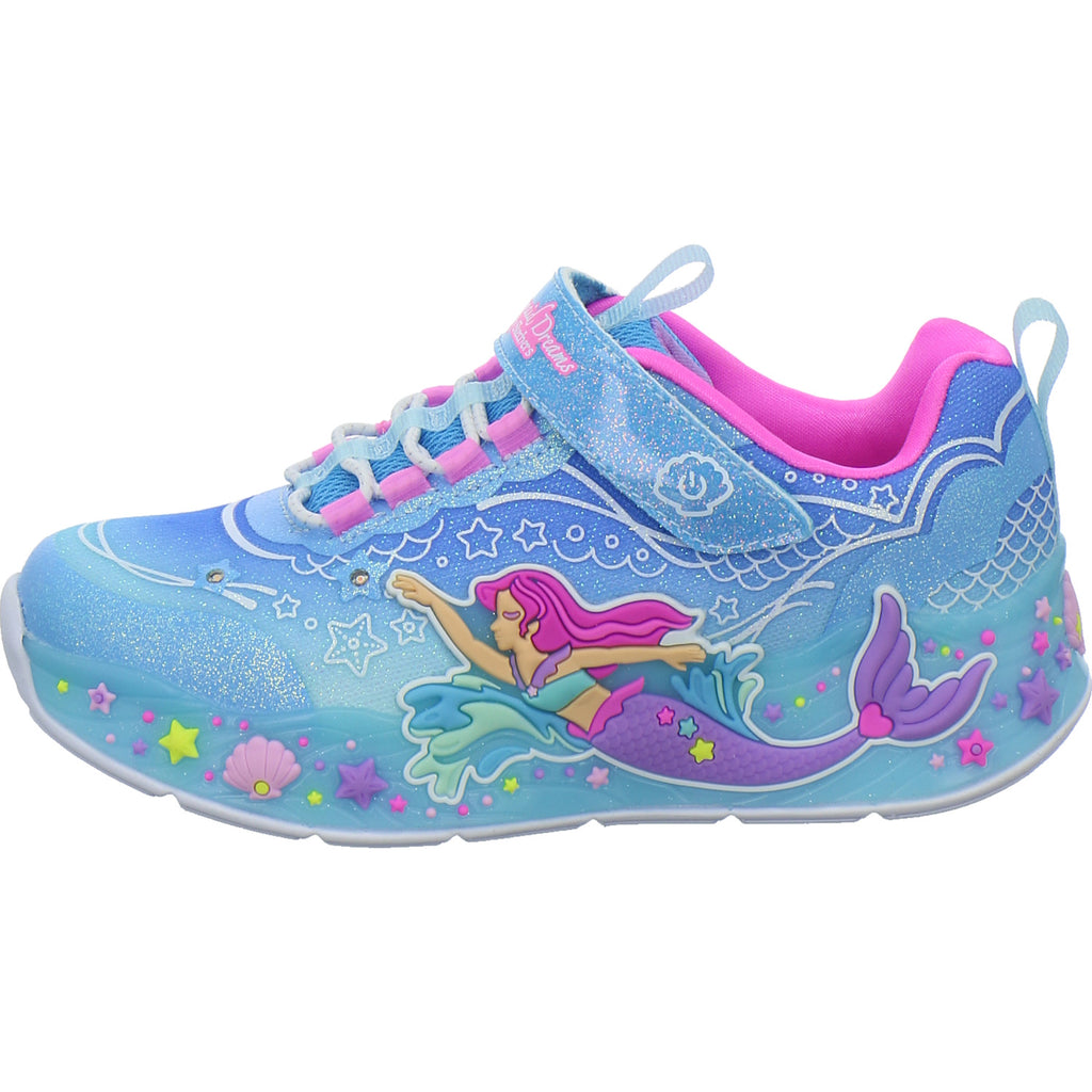 Skechers Halbschuhe Mädchen MERMAID DREAMS Hellblau