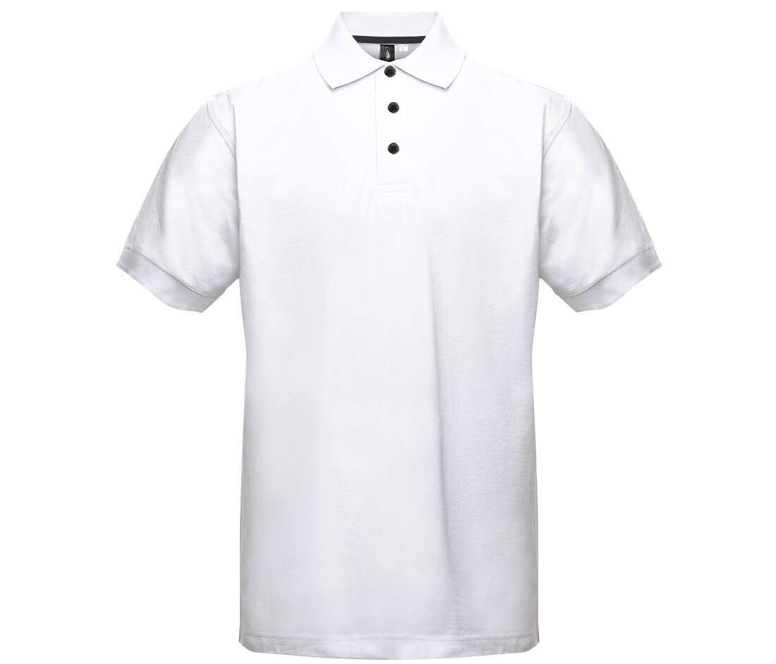 BLACK&MATCH BM100 - Polo boutons contrastés