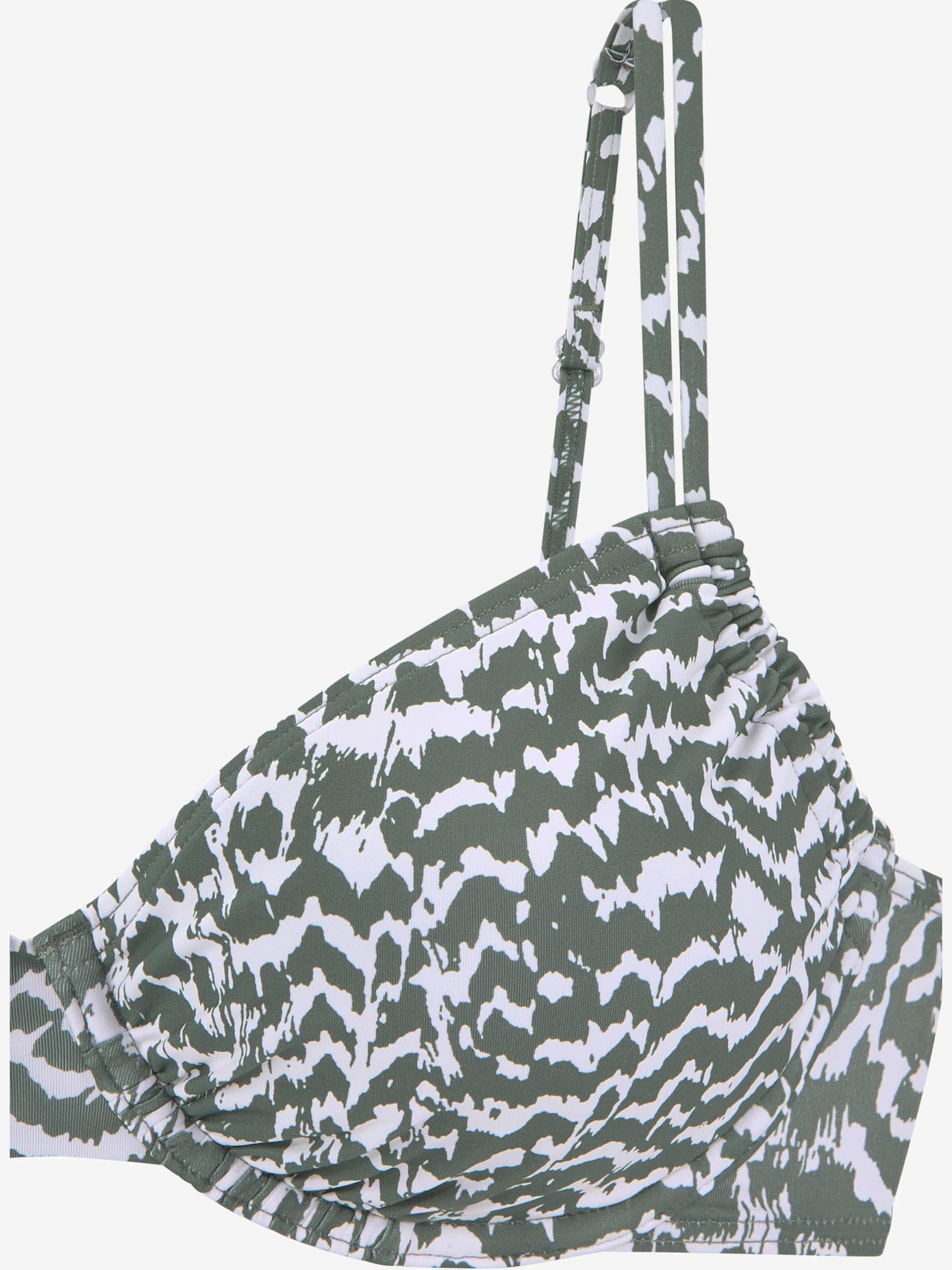 Haut de maillot de bain à armatures design tendance