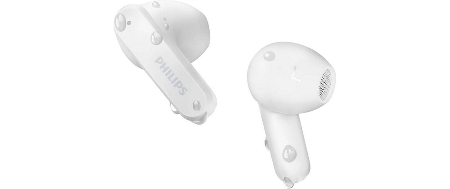 True Wireless In-Ear-Kopfhörer TAT2139WT/00 WeissDrahtlose In-Ear-Bluetooth-Kopfhörer mit langer Akkulaufzeit und dynamischem Klang