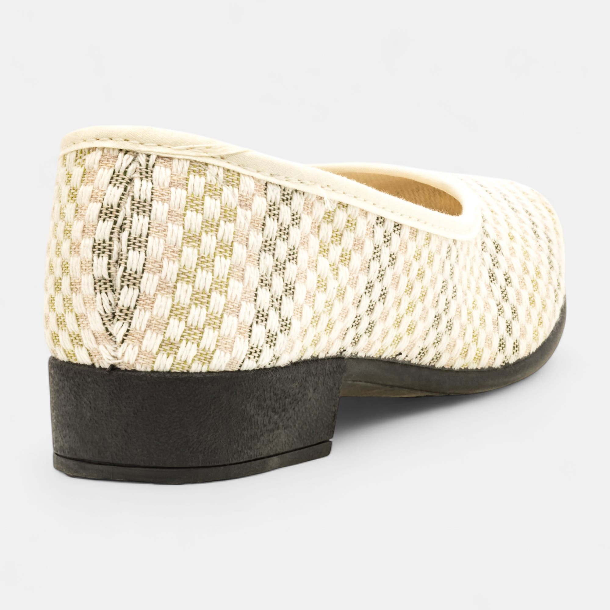 Chaussons ballerines Femme ecru