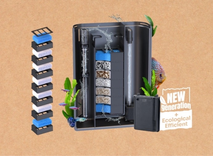 Aquarium Splendid 60 Ultra RGBW Biobox