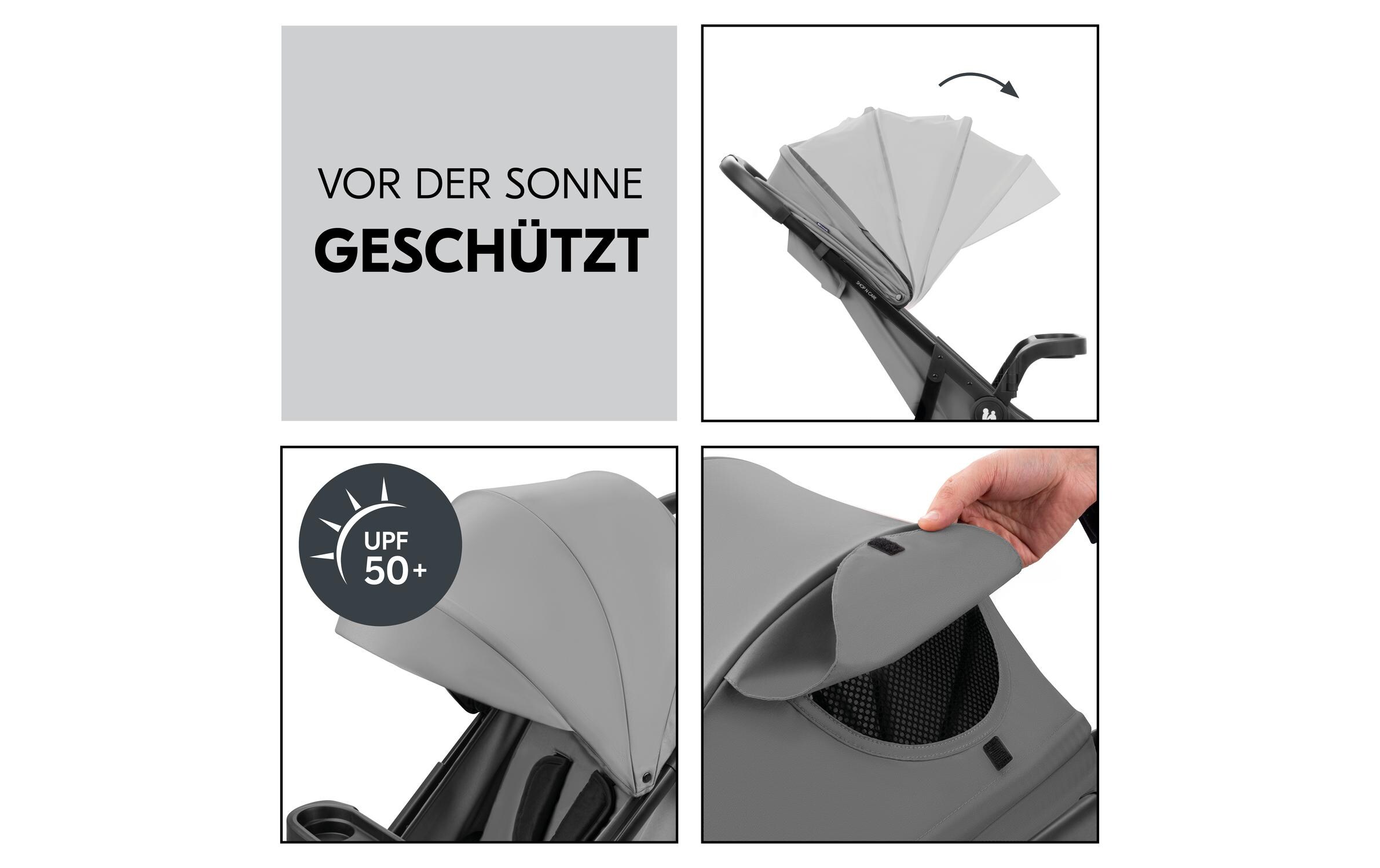 Buggy Shop N Care Grey<br>Kinderwagen für die Stadt