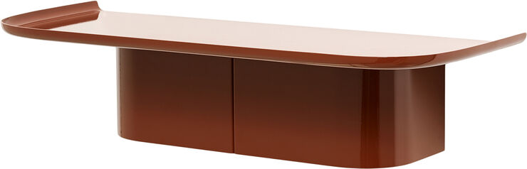Hay Korpus Shelf-Medium 4 hooks-Brick r Brick red