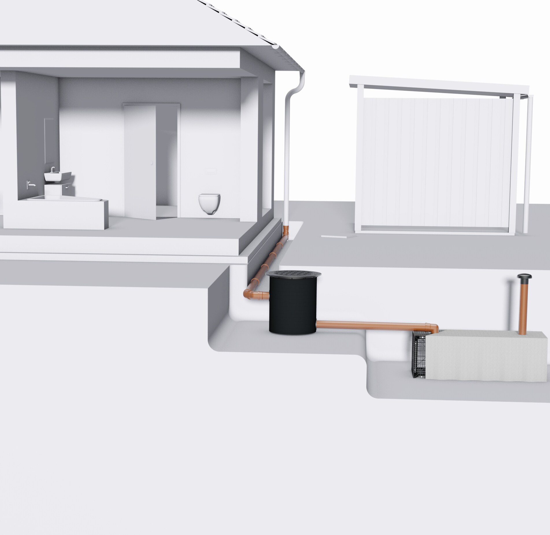 GreenLife Vorfilter Versickerung 