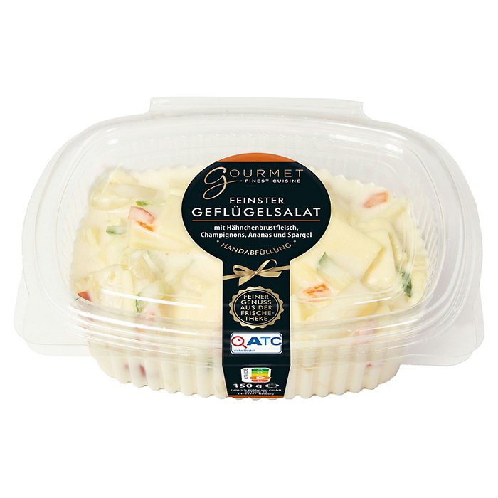 GOURMET Thekensalate 150 g, Geflügelsalat
