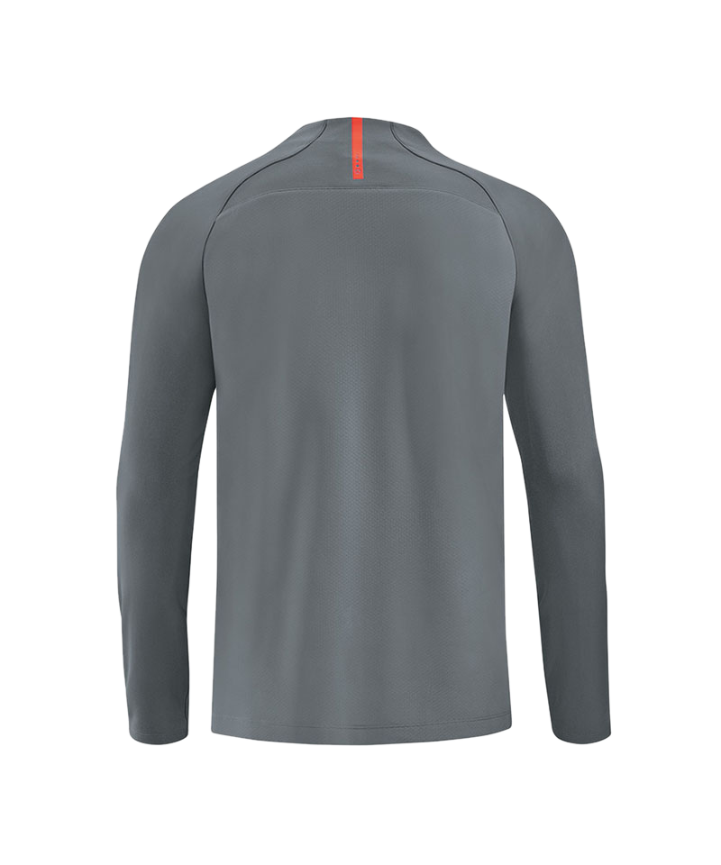 JAKO Prestige Ziptop Grau Rot F40