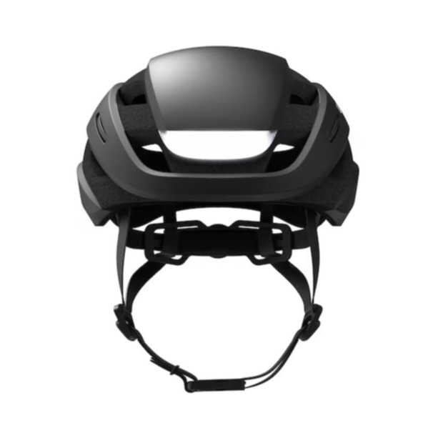 (Gr. M/L) Ultra Verstellbarer Fahrrad Helm Velo Kopf Schutz mit Front- und Rücklicht / Blinkerfunktion - Schwarz