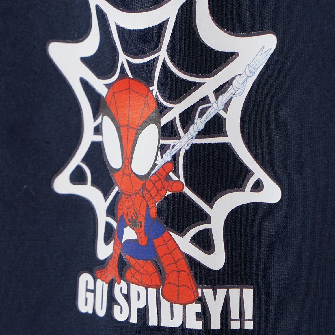 Topolino 2 MARVEL Spidey Unterhemden mit Bio-Baumwolle rot / dunkelblau