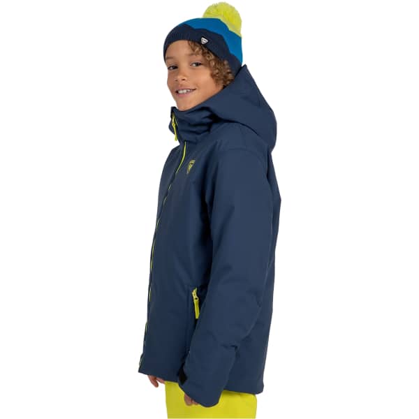 Veste de ski ROSSIGNOL JR STRAWPILE JKT DARK NAVY