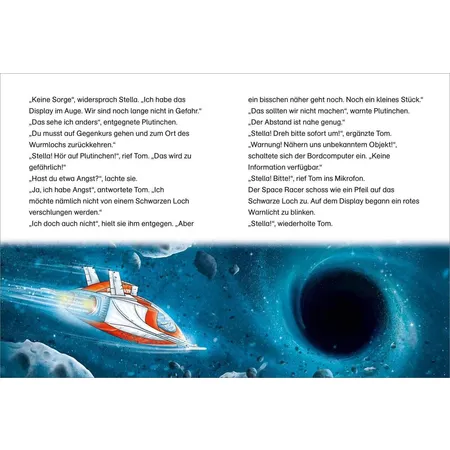 Tessloff Der kleine Major Tom. Band 10: Im Sog des Schwarzen Lochs