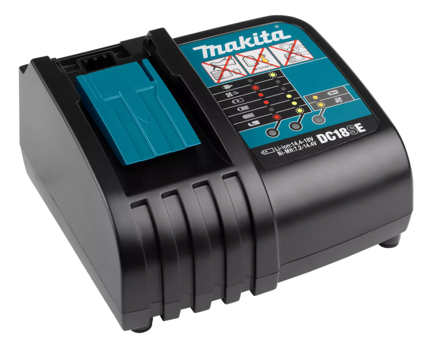 Makita DC18SE 9.6V - 18V Li-Ion Accu autolader