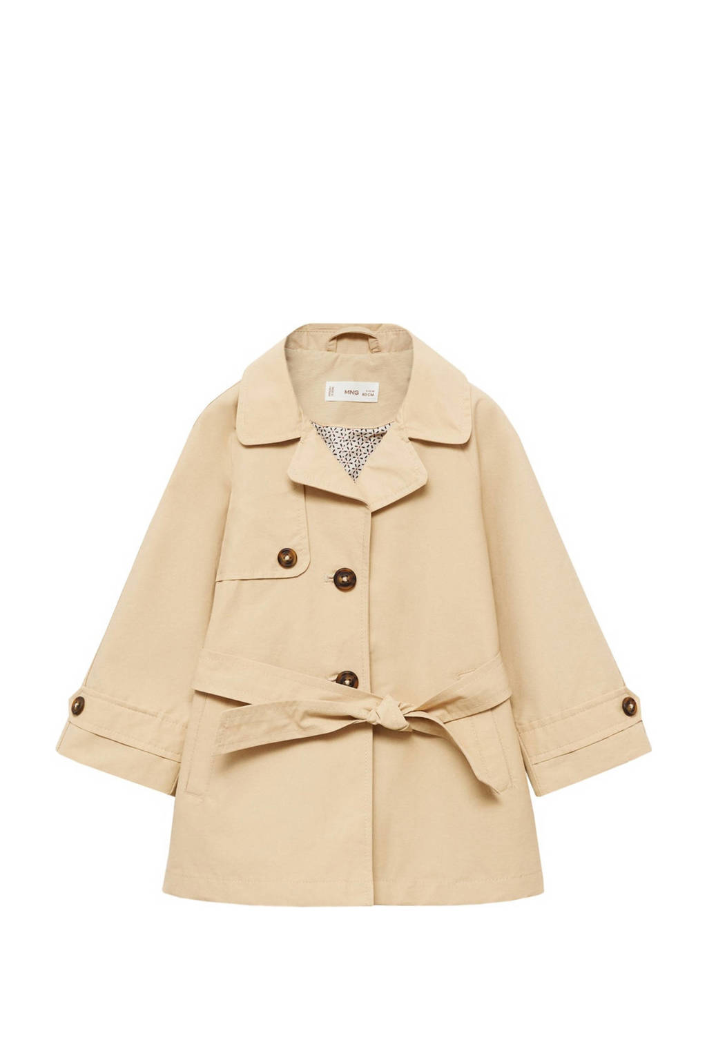 Mango Kids coat zomer zand