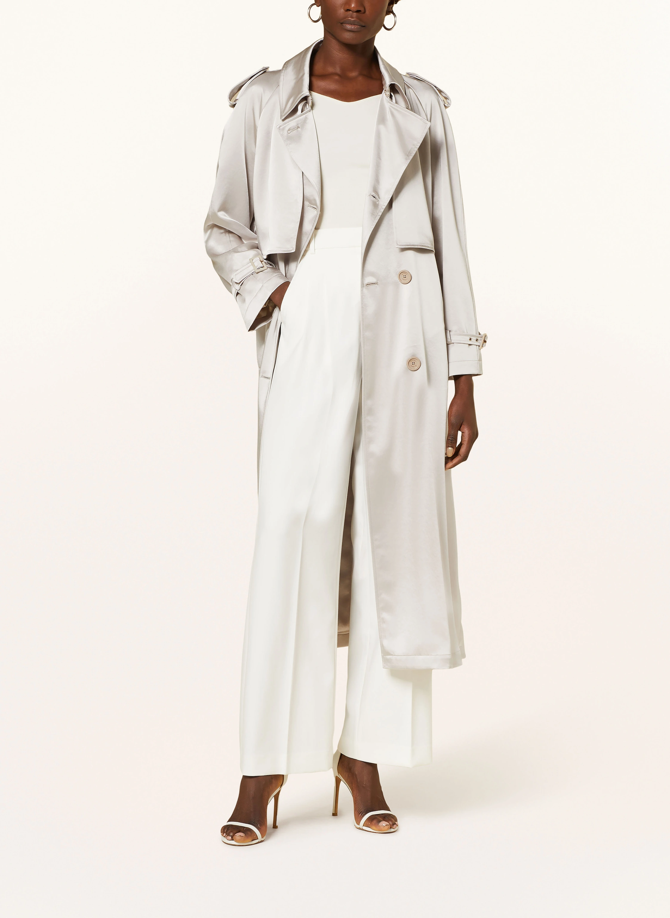 HERNO Trenchcoat aus Satin