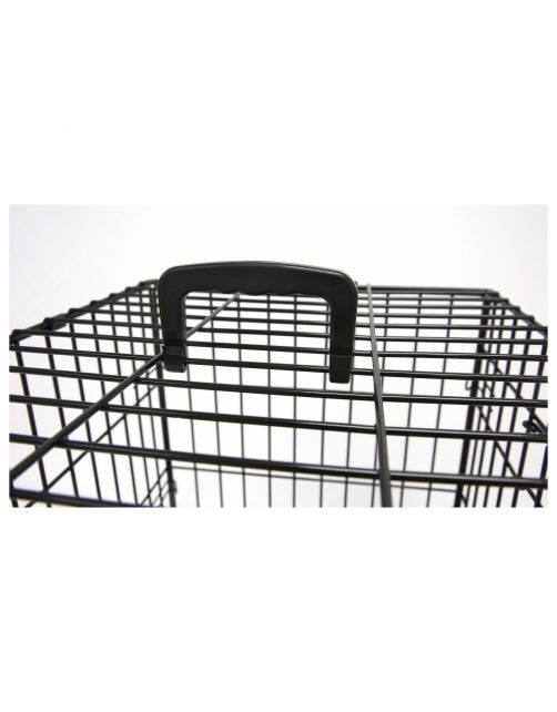 Adori Premium Bench 2-Deurs Zwart - Hondenbench