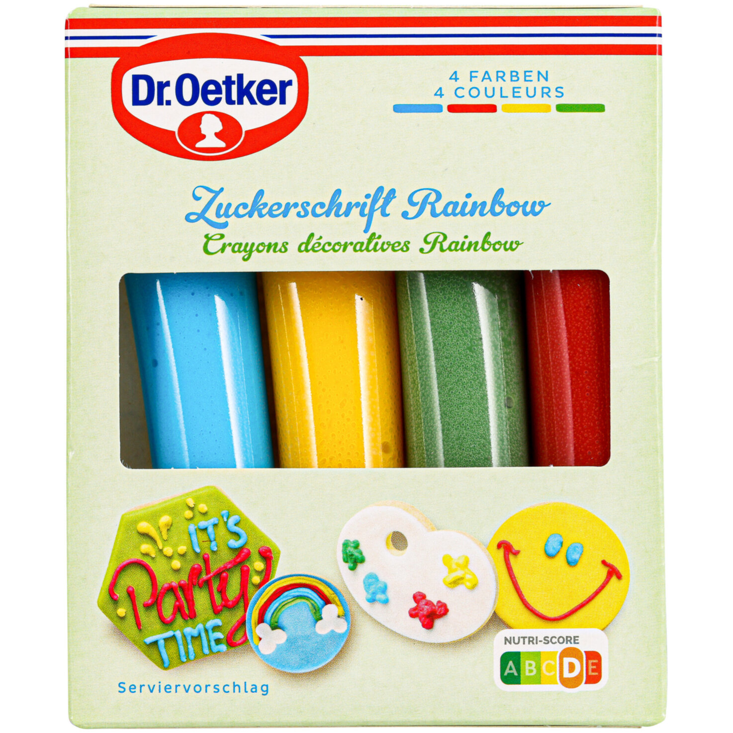Dr.Oetker Zuckerschrift Rainbow