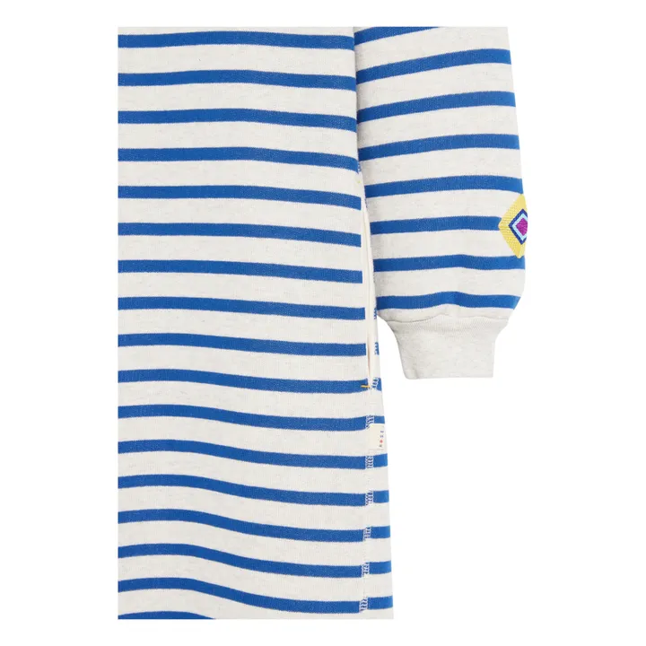 Bellerose Robe Sweat Fadola Marinière | Ecru chiné