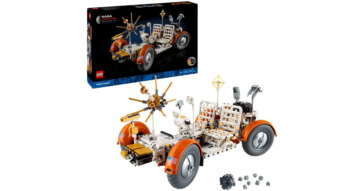 LEGOTechnic - NASA Apollo maanwagen – LRV Constructiespeelgoed  (42182)