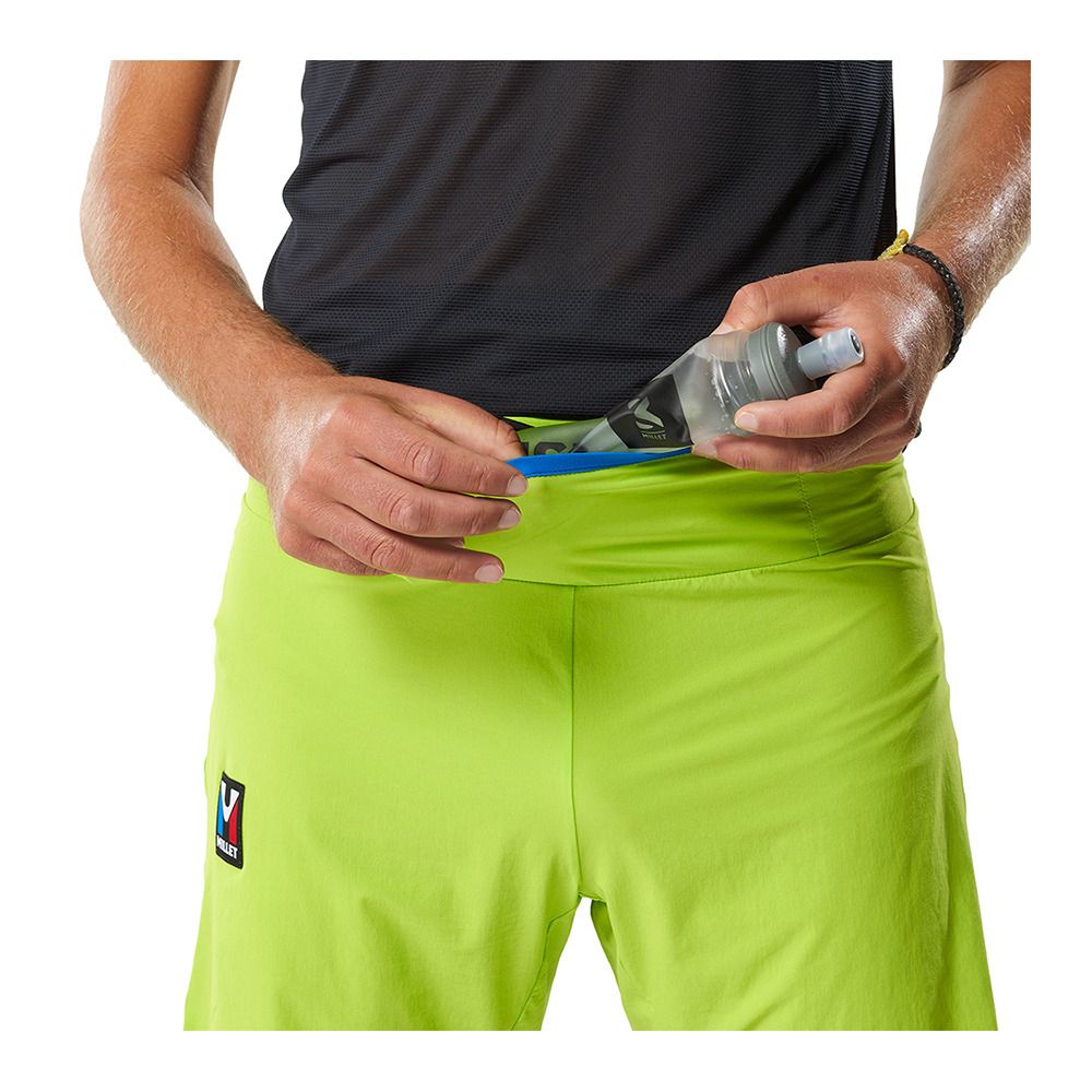 Millet TRI SKY - Short Homme acid green/noir