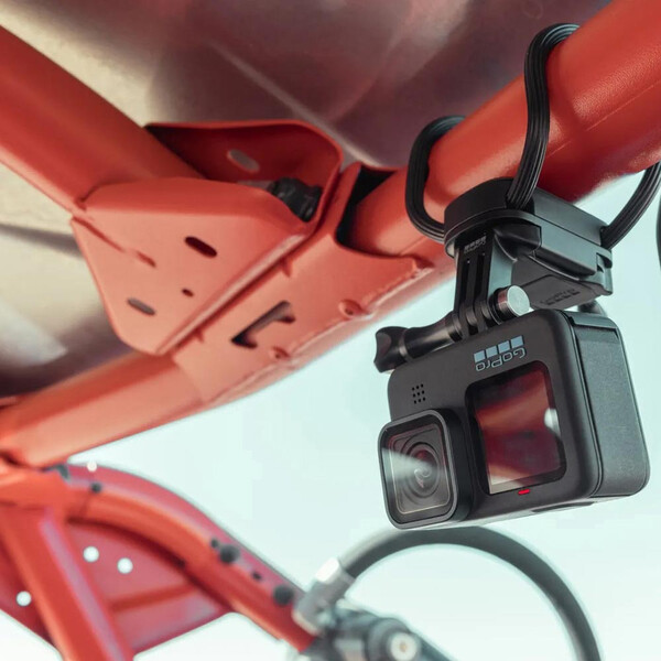 GoPro - Fixation flexible polyvalente Gumby avec attaches Gear Ties