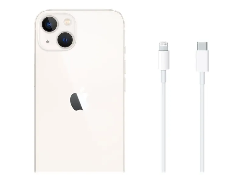 Apple iPhone 13 - 5G smartphone - dual-SIM / Intern hukommelse 128 GB - OLED-skærm - 6.1