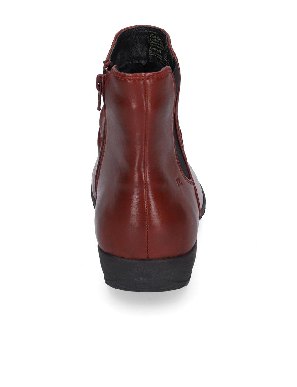 Stiefelette Naly 31, carmin-kombi