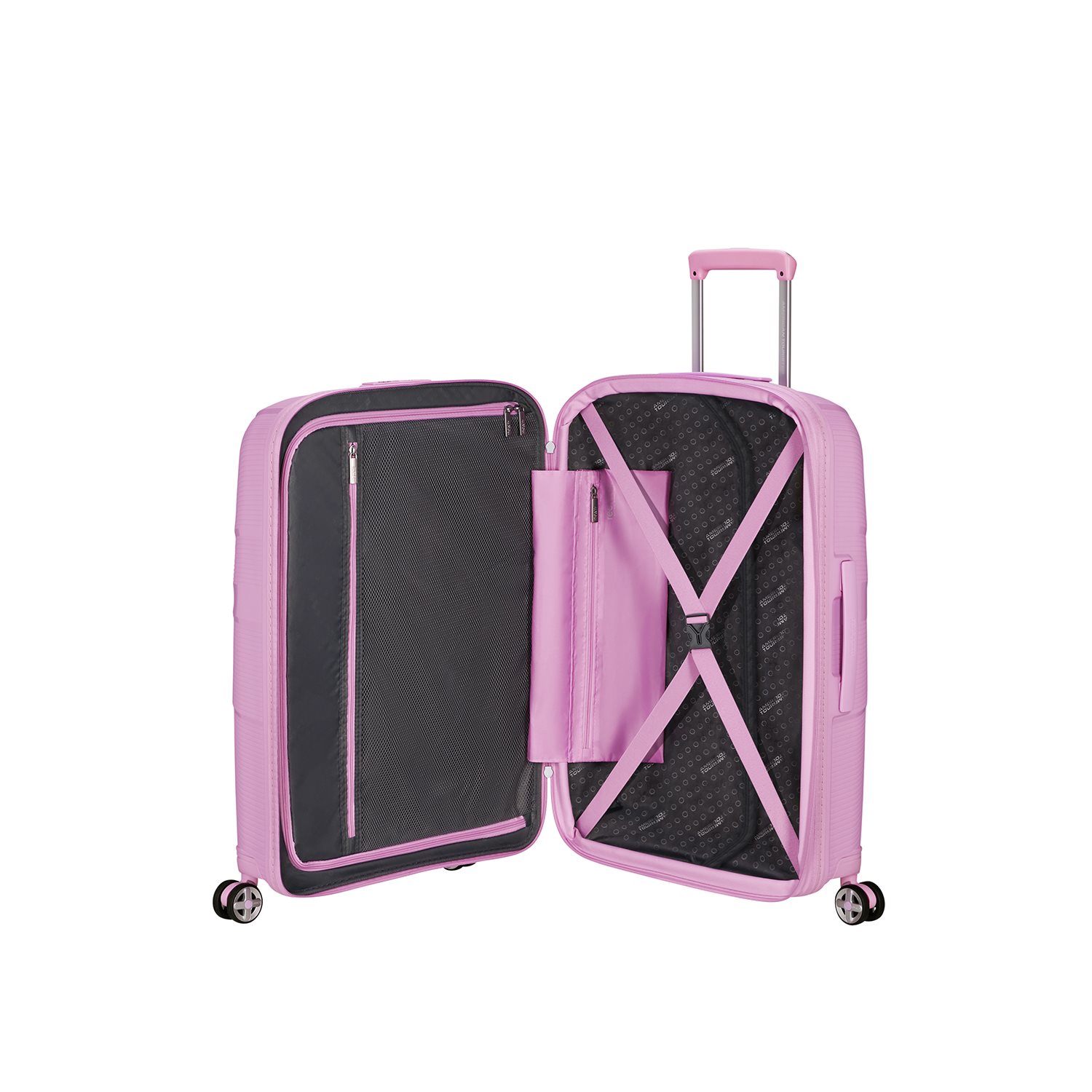 American Tourister Starvibe Spinner 67 EXP met. pastel lavender