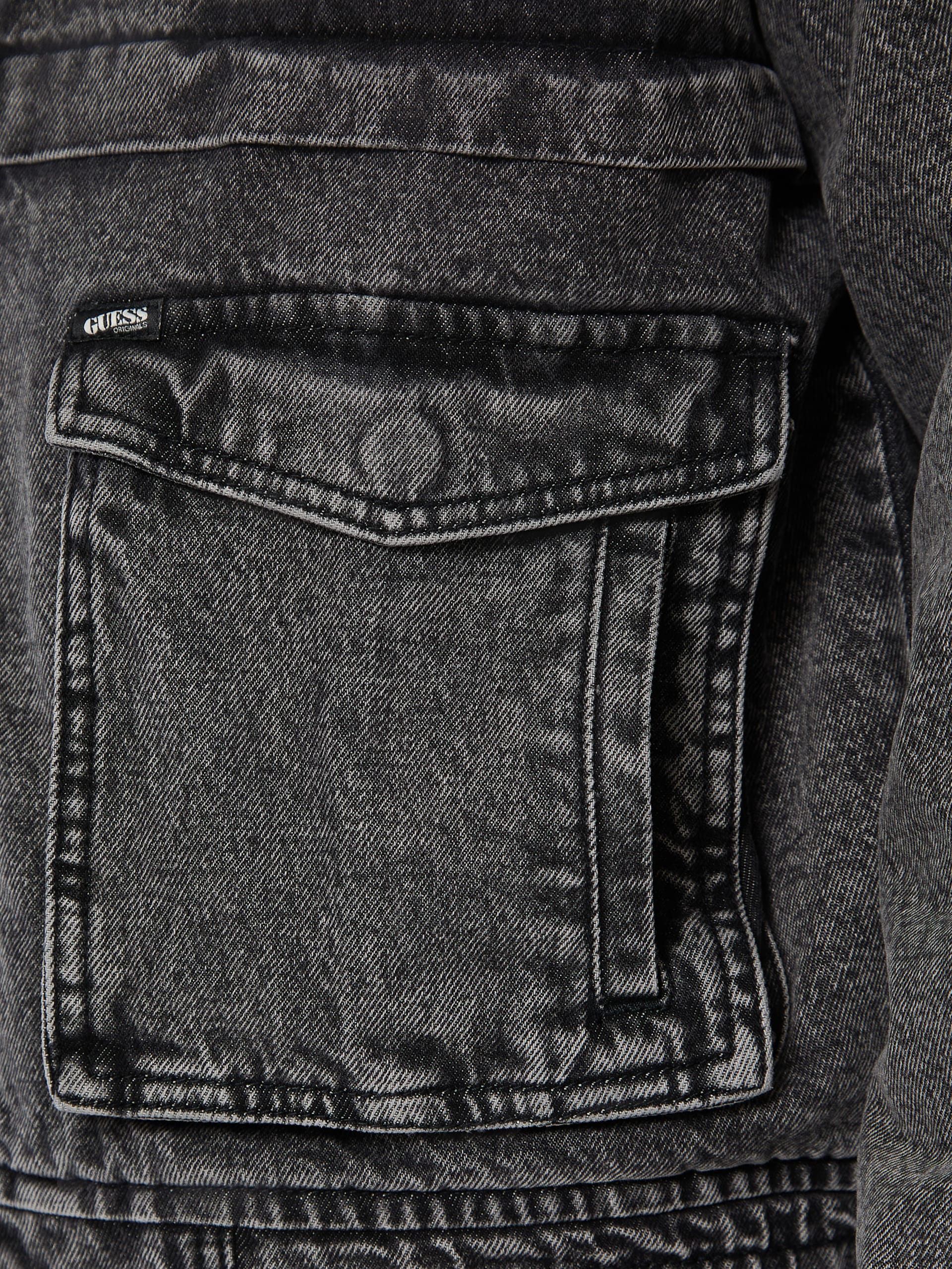 Jaqueta jeans GUESS Originals com lavagem ácida