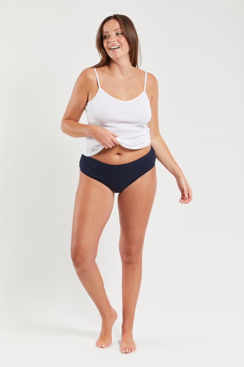 Culotte taille moyenne - coton issu de l'agriculture biologique