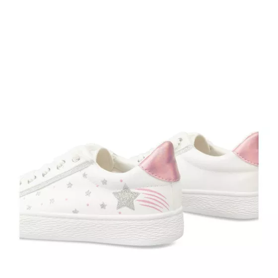 Baskets BLANC LOVELY SKULL