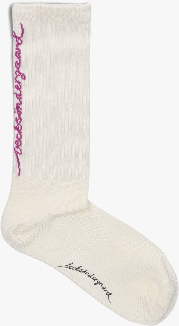 BECKSONDERGAARD witte becksondergaard sokken lauce beck visca socks