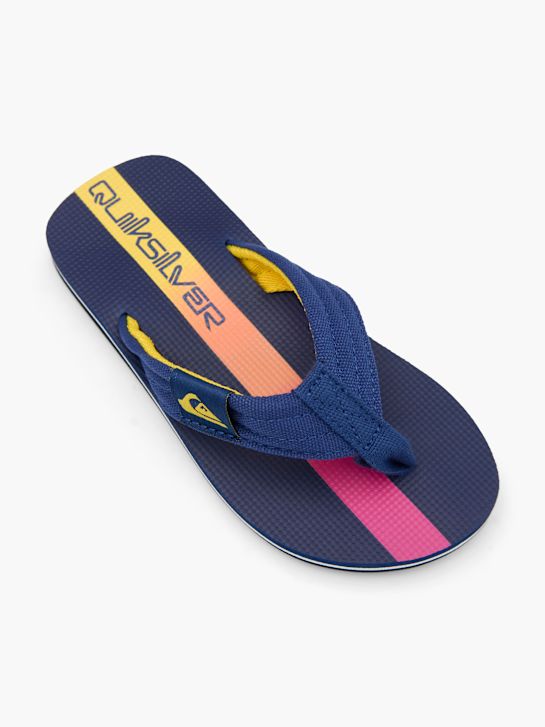 Quiksilver Pantoletten-Zehentrenner Blau