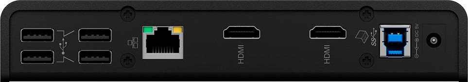 ICY BOX Laptop-Dockingstation »ICY BOX USB 3.0 Notebook DockingStation, DisplayLink, 2x HDMI«