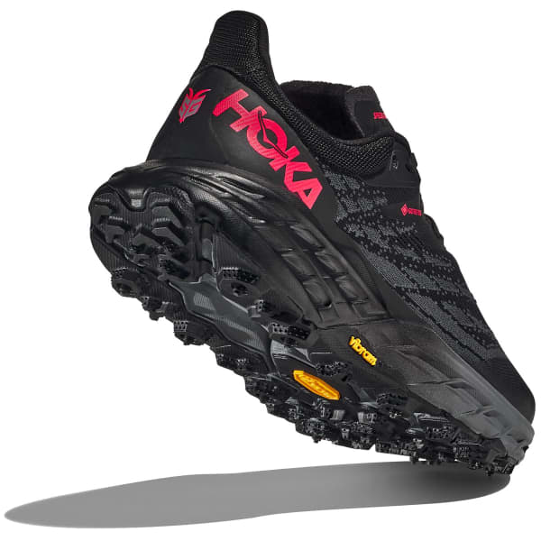 Chaussure trail HOKA ONE ONE SPEEDGOAT 5 GORE-TEX SPIKE W BLACK/BLACK