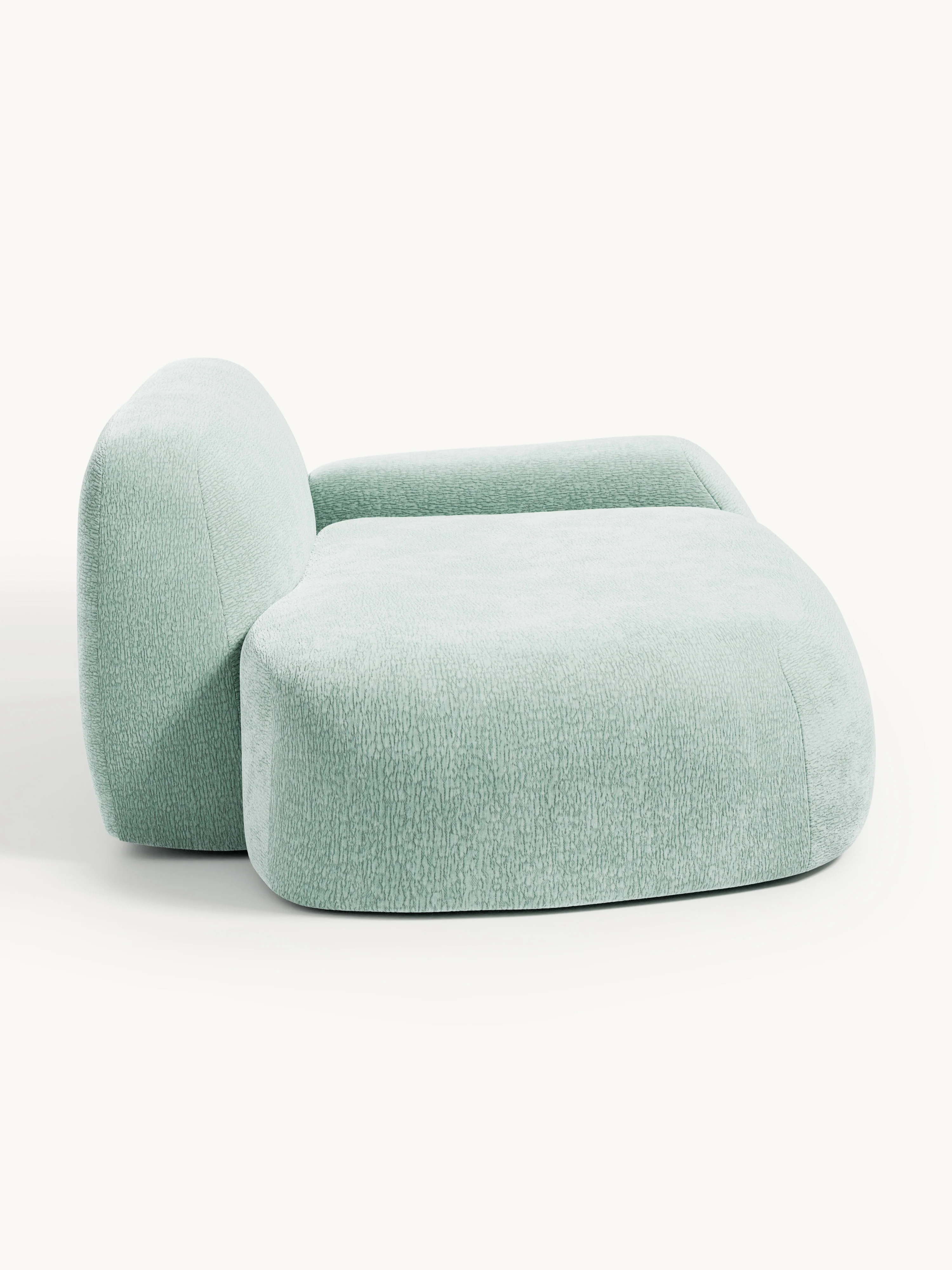 Bank Wolke (2-zits) met chaise longue