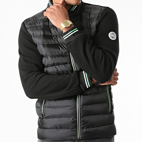 Veste Zippée 3485 Noir Vert