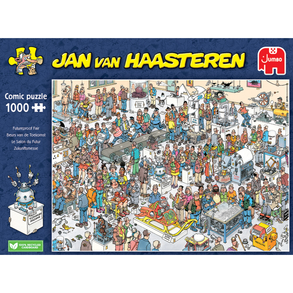 Jan Van Haasteren Puzzel Beurs van de Toekomst - 1000 stukjes