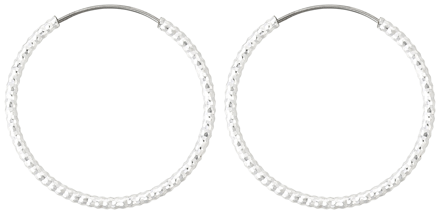 Creolen - Glamour Silver