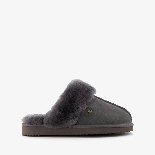 Hush Puppies suede dames pantoffels