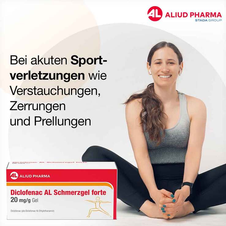 Diclofenac AL Schmerzgel forte 20 mg/g Gel, 180 g