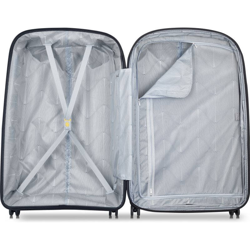 Belmont Plus valise extensible 4 doubles roues 83 cm noir