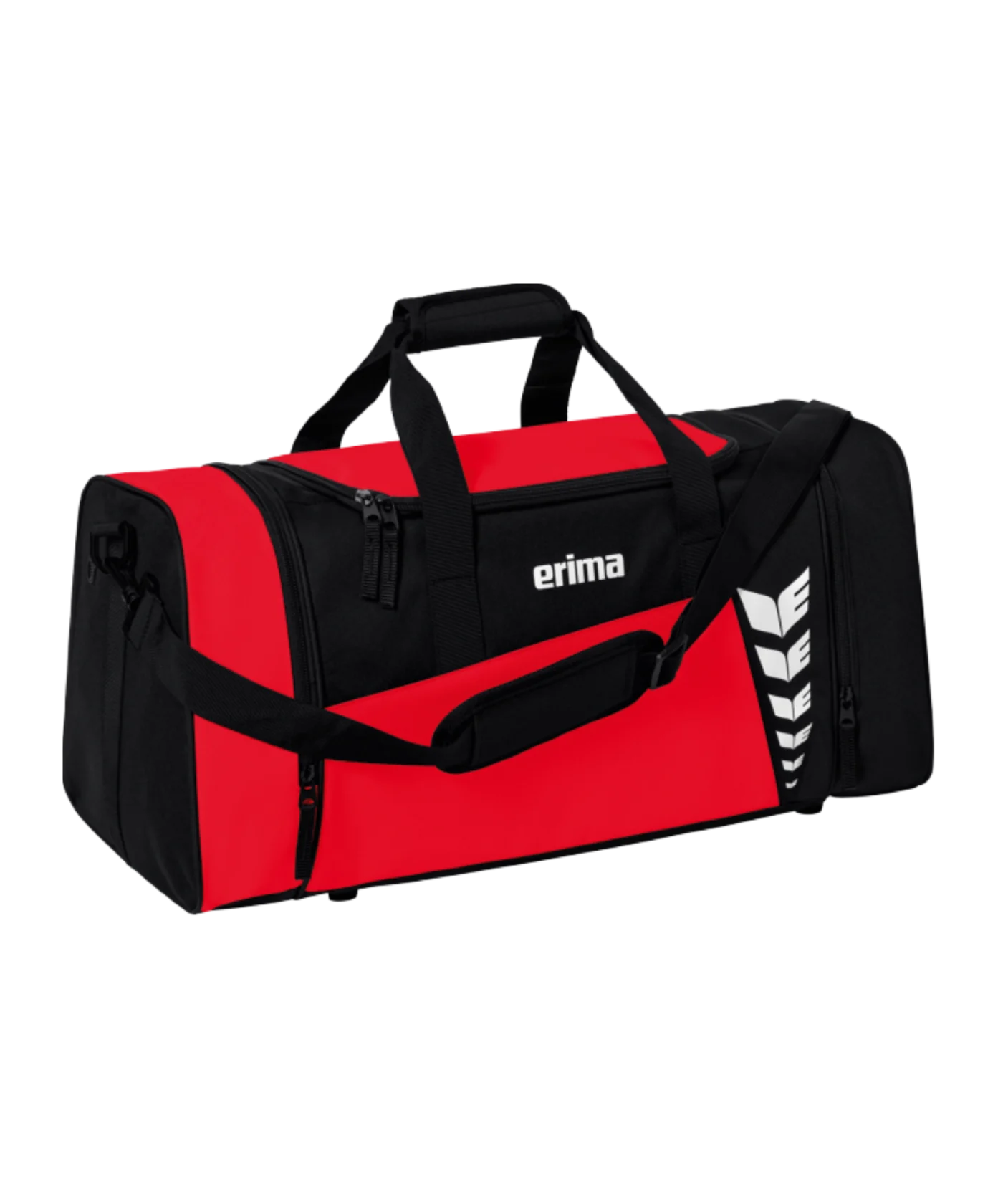 Erima Six Wings Sporttasche Gr. M Rot Schwarz