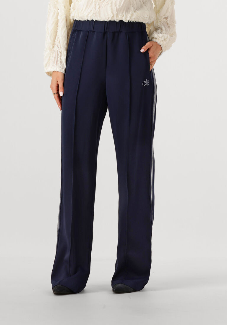 donkerblauwe co'couture joggingbroek amiracc crease ll pant