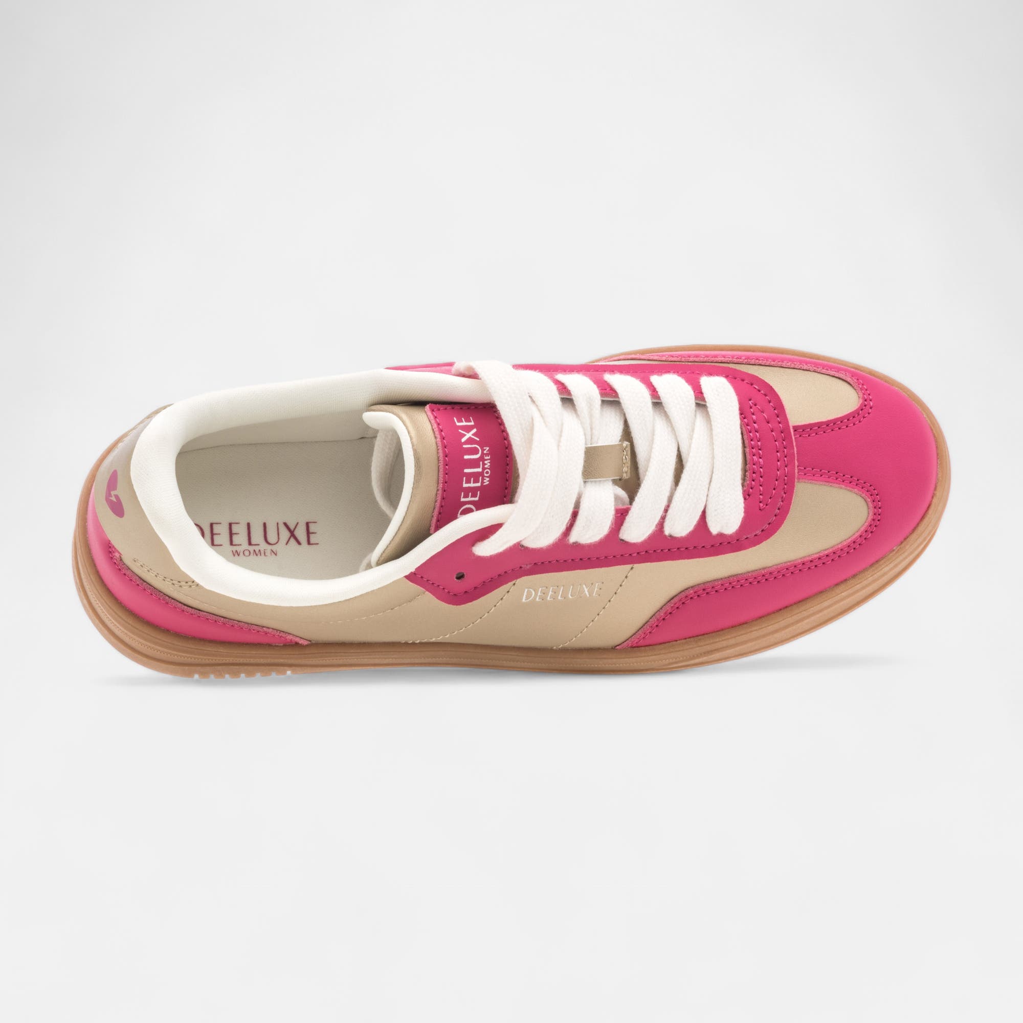 Baskets basses Femme fuchsia
