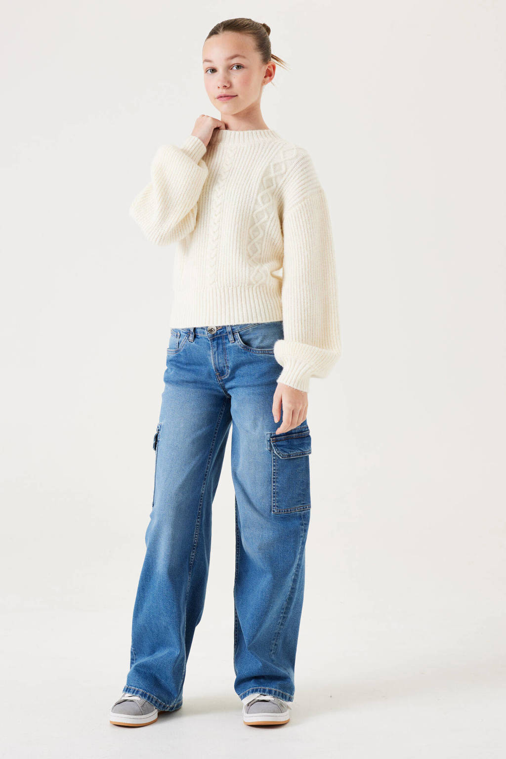 Garcia low waist loose fit jeans medium used