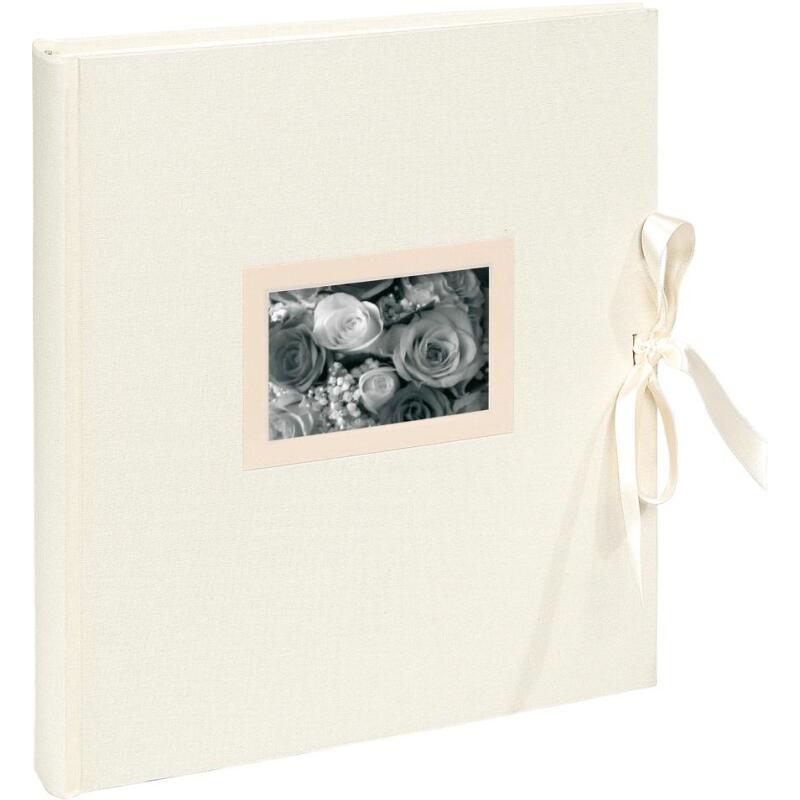 Album photos livre 60 pages blanches Kingsbridge - 29x32 cm - Ivoire