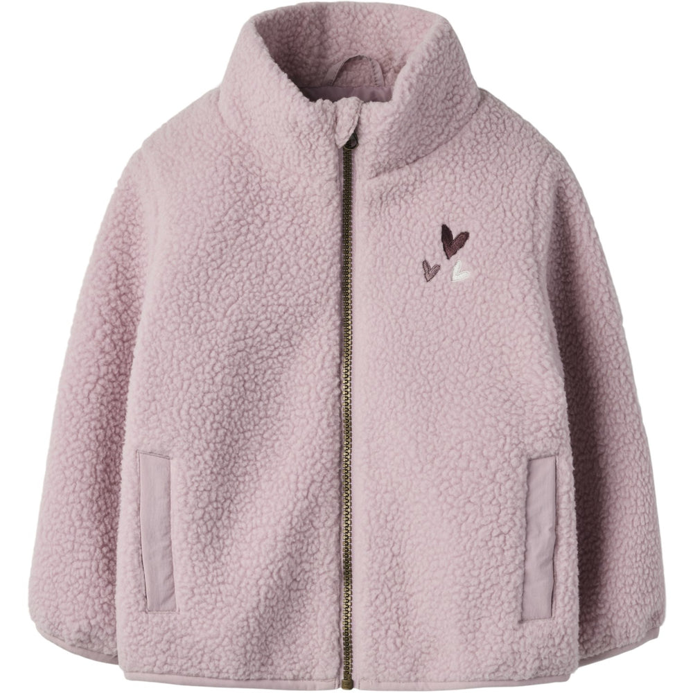 Køb Name It Keepsake Lilac Nmfmall Sherpa Jakke