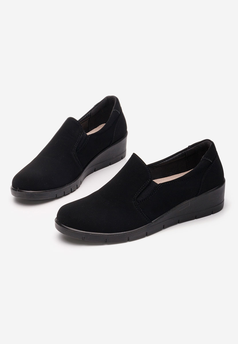 Chaussures casual femme noirs Utonia